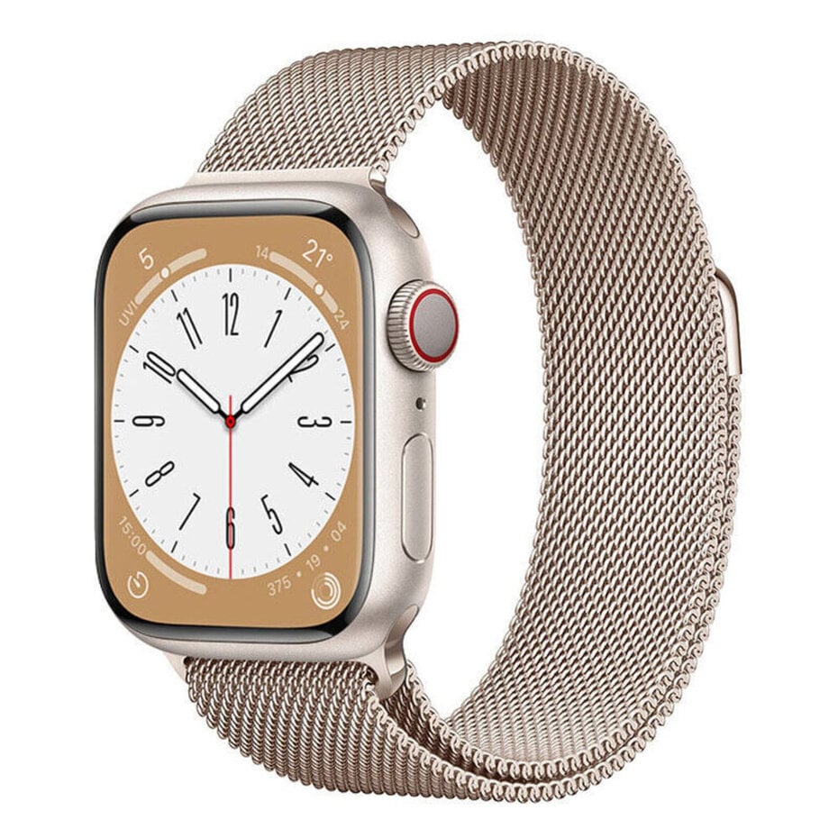 Apple Watch Band Milanese Vintage Gold